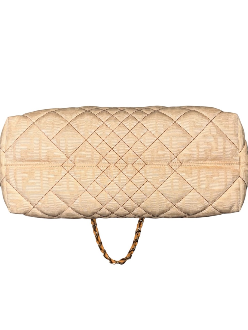 Fendi Zucca Quilted Roll Tote. - Picture 8 of 15